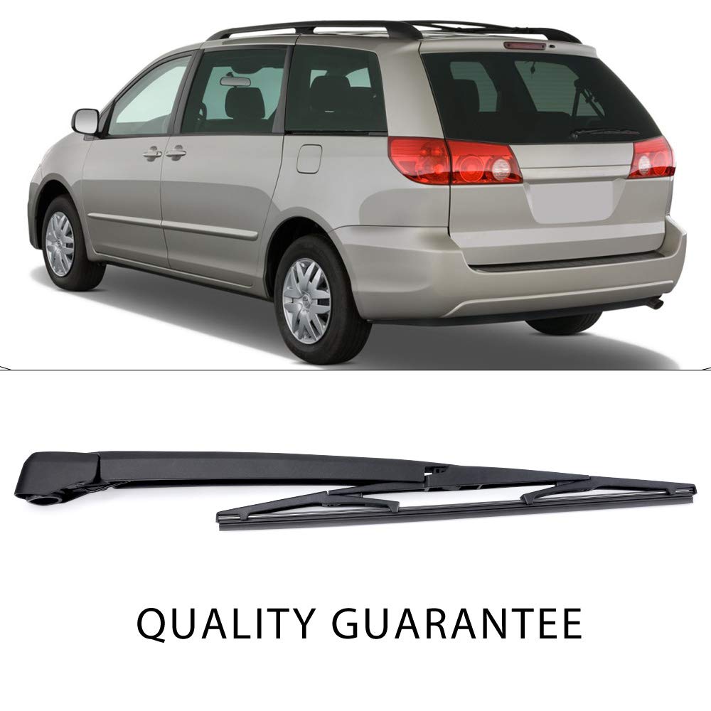 OTUAYAUTO Rear Wiper Arm Blade Set - Replacement for 2004-2010 Toyota Sienna, 2007-2015 Mazda CX7 CX9 - Replacement OEM 85241AE010