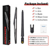 Rear Wiper Arm Blade Set, Replacement for 2005-2009 Toyota Sienna, Replace # 85241-AE010