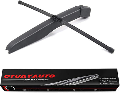 OTUAYAUTO Replacement for Ford Escape 2013-2018 Rear Windshield Back Wiper Arm Blade Set OEM BB5Z17526-C